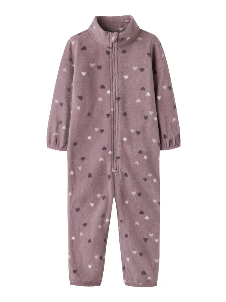 Name It Spektra Fleece Dragt - Toadstool - 116