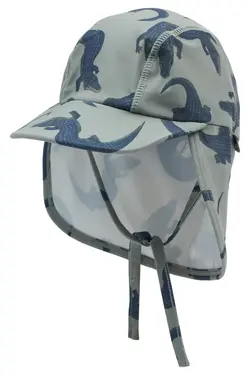 Mikk-Line Solhat UV m. Print - Croco AOP - 9-12 MDR.