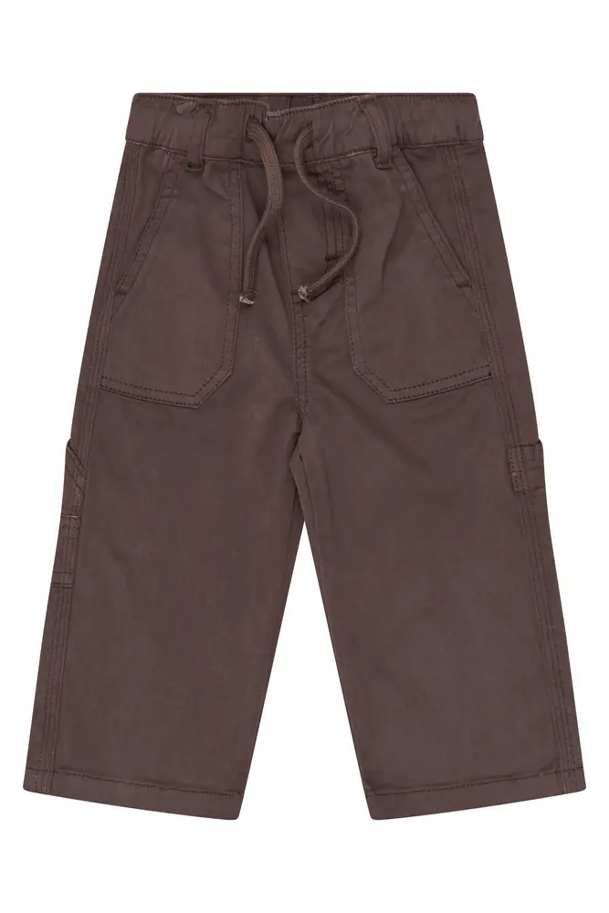 Petit Piao Guy Denim Bukser - Chestnut - 104 CM