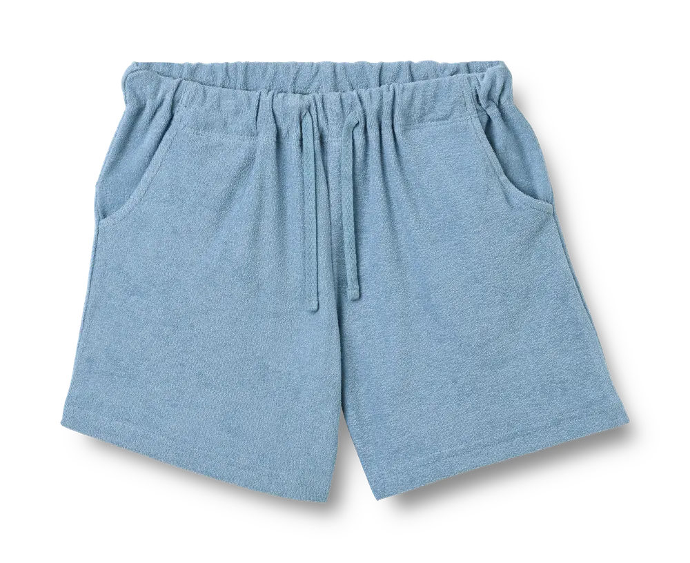 Kalle Shorts - Faded denim - 98
