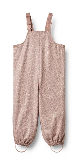 Wheat Regnbukser m. Seler - PU - Charlo - Powder Flower Meadow