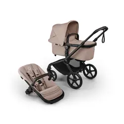 Fox 5 Renew complete inkl. Giraffe bouncer - desert taupe/tornado grey