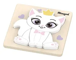 Prinsesse kat puslespil