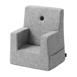 by KlipKlap Lænestol - Kids Chair - 43x43x50 cm - Multi Grey/Gre