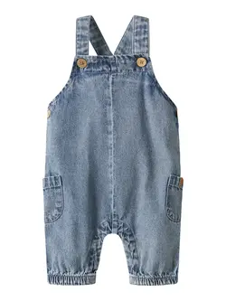 Lil' Atelier Smækbukser - NbnTaya - Loose - Medium Blue Denim
