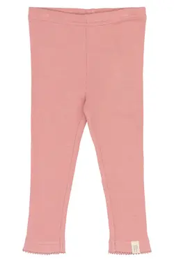 Petit Piao Leggings - Rib/Modal - PPSea - Dusty Rose
