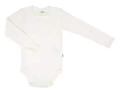Offwhite uld/silke body (90 cm)