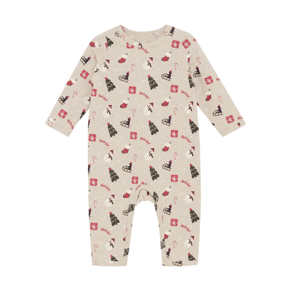 Minymo Heldragt - Beige Melange - 74