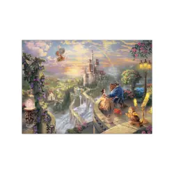 Plakat - Disney - Skønheden og udyret 30x40