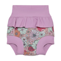 Badeble m. Flæser - Lavender Mist