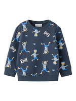 Name It Alfe Emil Sweatshirt - Ombre Blue