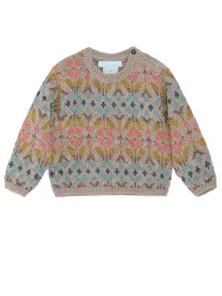 Alpaca Uld Sweater - MULTI - 80 / 12 MDR.