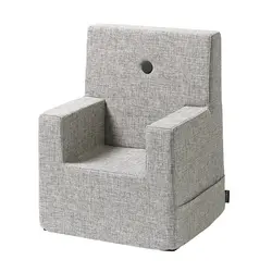 by KlipKlap Lænestol - Kids Chair XL - 63x49x42 cm - Multi Grey/