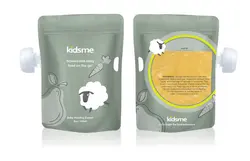 KidsMe Madposer - 8-pak - 180 ml - Grøn