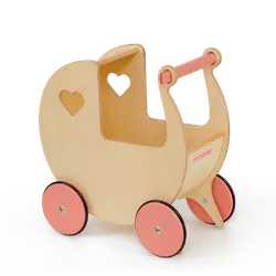 Luksus dukkevogn naturlig