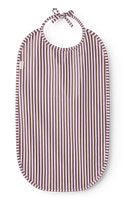 MarMar Copenhagen Bib Spiseforklæde - Pink Brown Stripes
