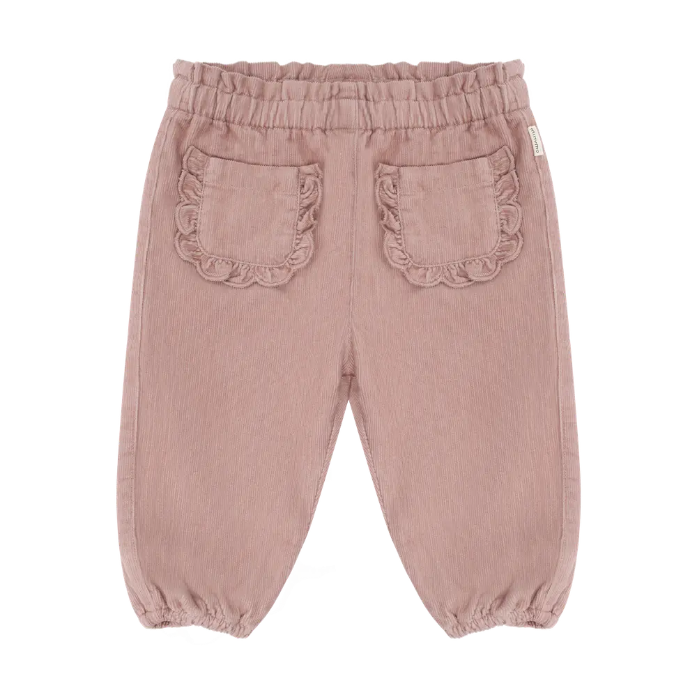 Minymo Fløjl Bukser - Fawn - 80