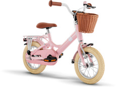 Youke Classic 12,Alu legecykel med kurv retro rose