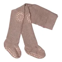 GoBabyGo Skridsikre Strømpebukser - Bambus - Woodrose