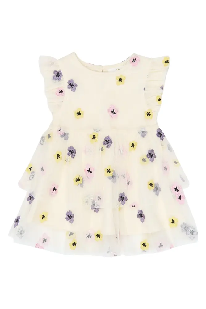 Svelda Kjole - Gardenia EMB - 80