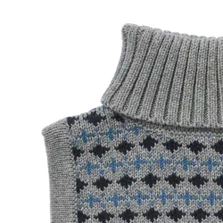 Stoffe Jacquard Halsedisse - Grey melange Value - ONESIZE