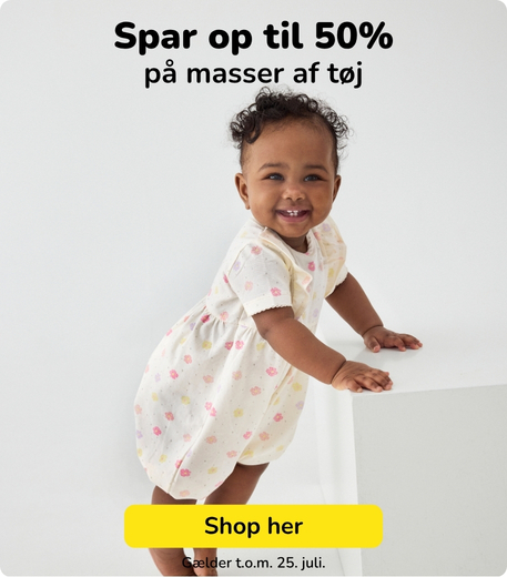 Spar op til 50% på tøj