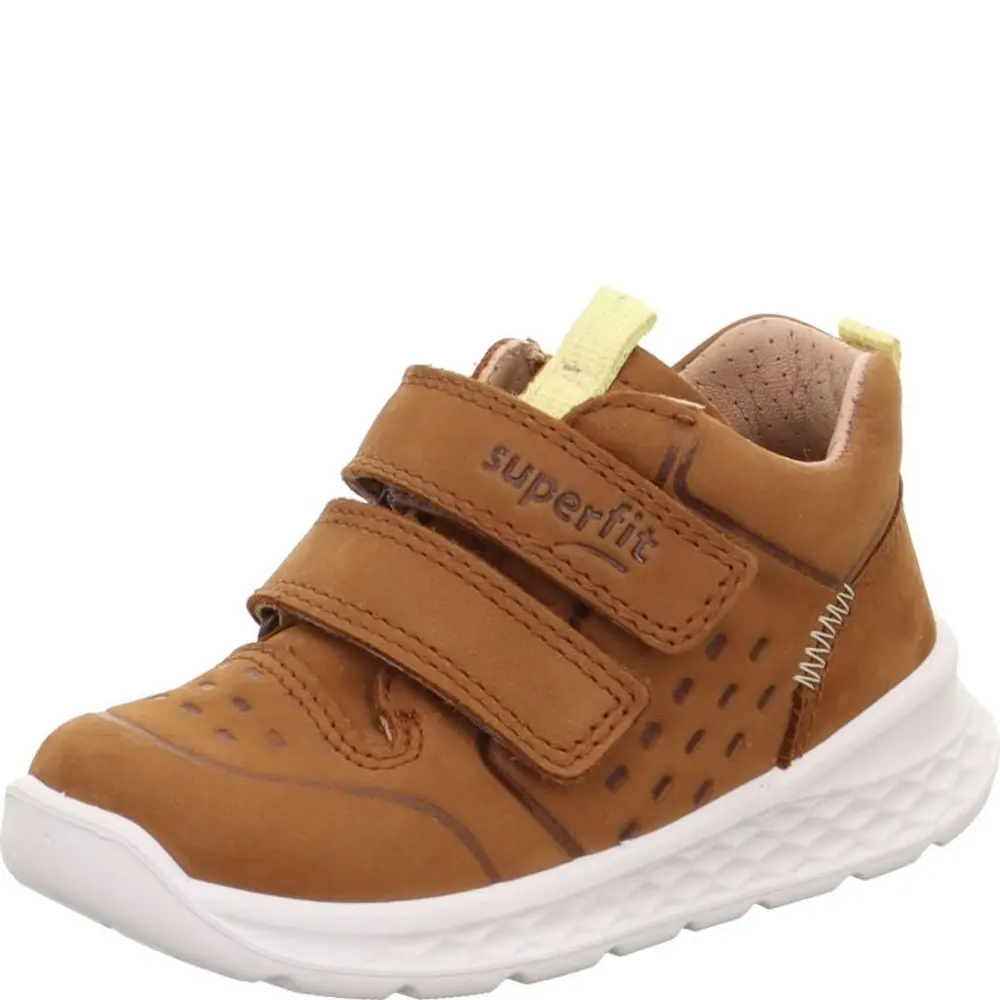 Breeze Sneaker - Brown/Yellow - 20