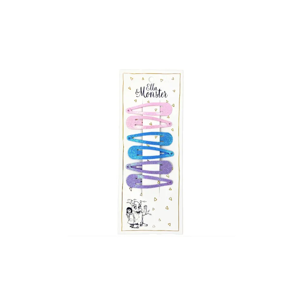 Hårclips Glitter Clip One