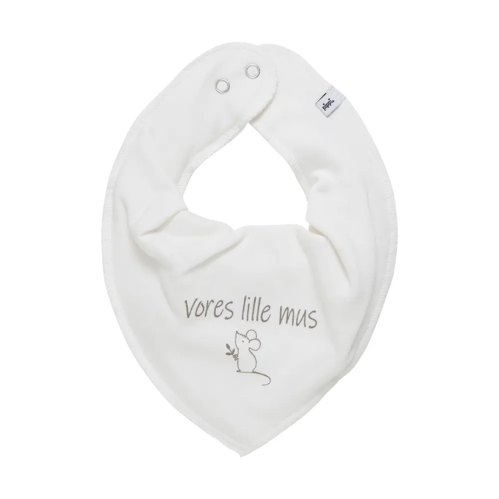 product-Bandana bib m. tekst- 111 - ONE SIZE
