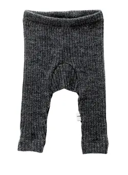 Joha Leggings - Uld - Koksgrå