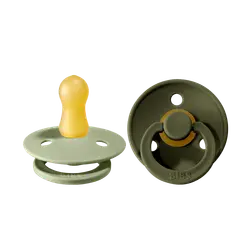 2 pk. Colour sut 0-6 mdr. latex - sage/hunter green