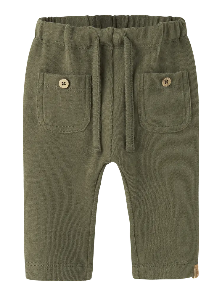 Lil' Atelier Luno Bukser - Winter Moss - 56