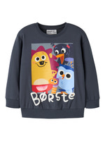 Name It Aban Børste Sweatshirt - Ombre Blue