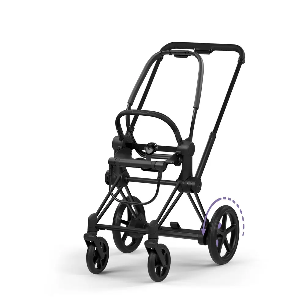 Cybex e-Priam Kombivogn - Style - Coconut Brown/Matt Black