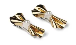 2 pak hårspænde - GULD - ONE-SIZE