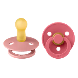 Colour Sutter 2-Pak - Dusty Pink/Coral - Rund / 2 / Natural Rubber Latex