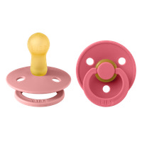 2 pk. Colour Latex str. 2 Dusty Pink/Coral