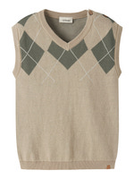 Lil' Atelier Ronan Vest - White Pepper