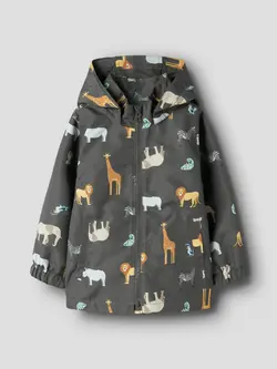 Name It Overgangsjakke - Noos - NmmMax - Blackened Pearls/Safari