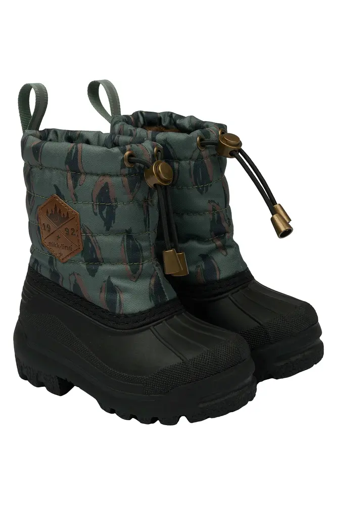 Winter Boot Rubber AOP - Balsam green - 27