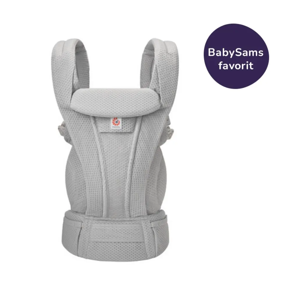 Ergobaby Omni Deluxe Bæresele Mesh - Pearl Grey