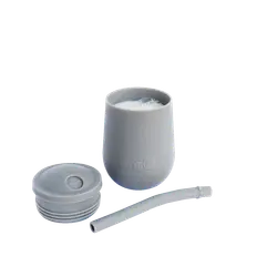 Ezpz Mini Kop med sugerør - grå