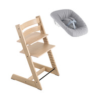 Tripp Trapp Højstol Eg Inkl. Newborn Sæt - Natural