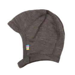 Joha Babyhjelm - Uld/Silke - Brun Meleret