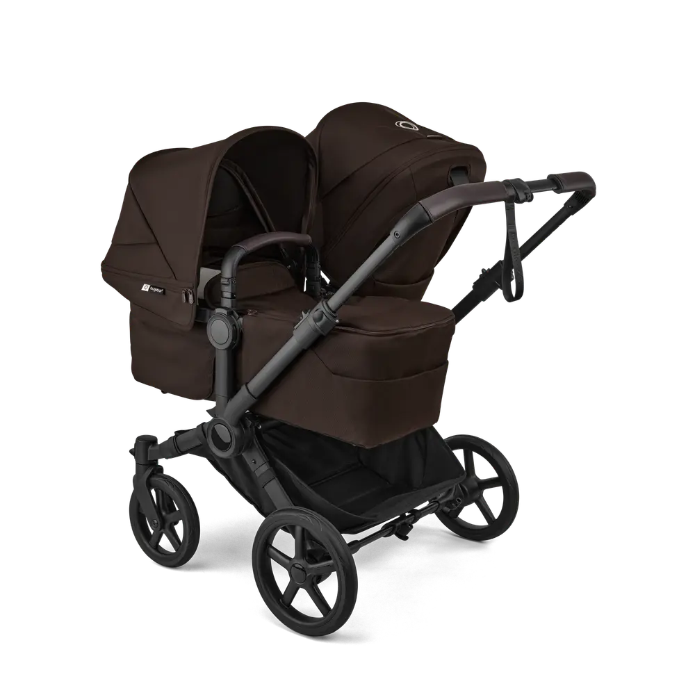 Donkey 6 dobbeltvogn - Cocoa brown