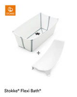 Flexibath inkl. newborn support - hvid