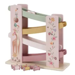Bilbane Fairy Garden med navn samt 4 biler, Little Dutch