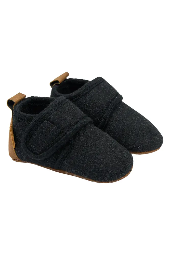 Mikk-Line Hjemmesko - Prewalker Felt - Dark Grey Melange