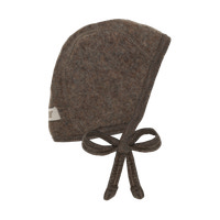 Huttelihut Uld Fleece Hjelm - Brown Melange