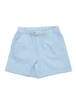 BÆK OG BØLGE SHORTS - SKY BLUE W CREAM STRIPE - SKY BLUE W CREAM STRIPE / 116